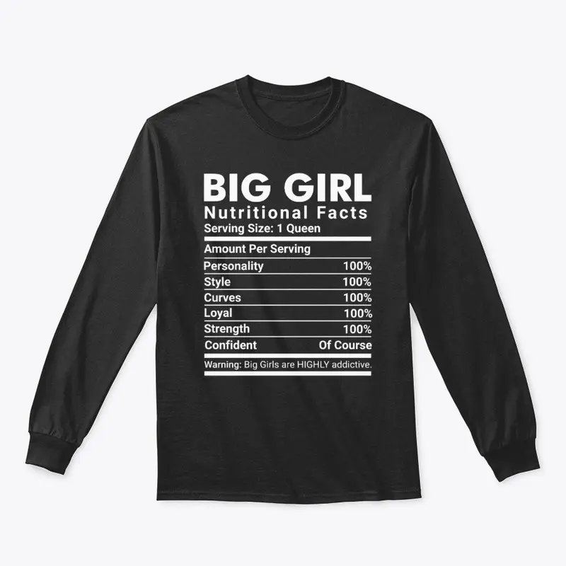 Big Girl Nutritional Facts